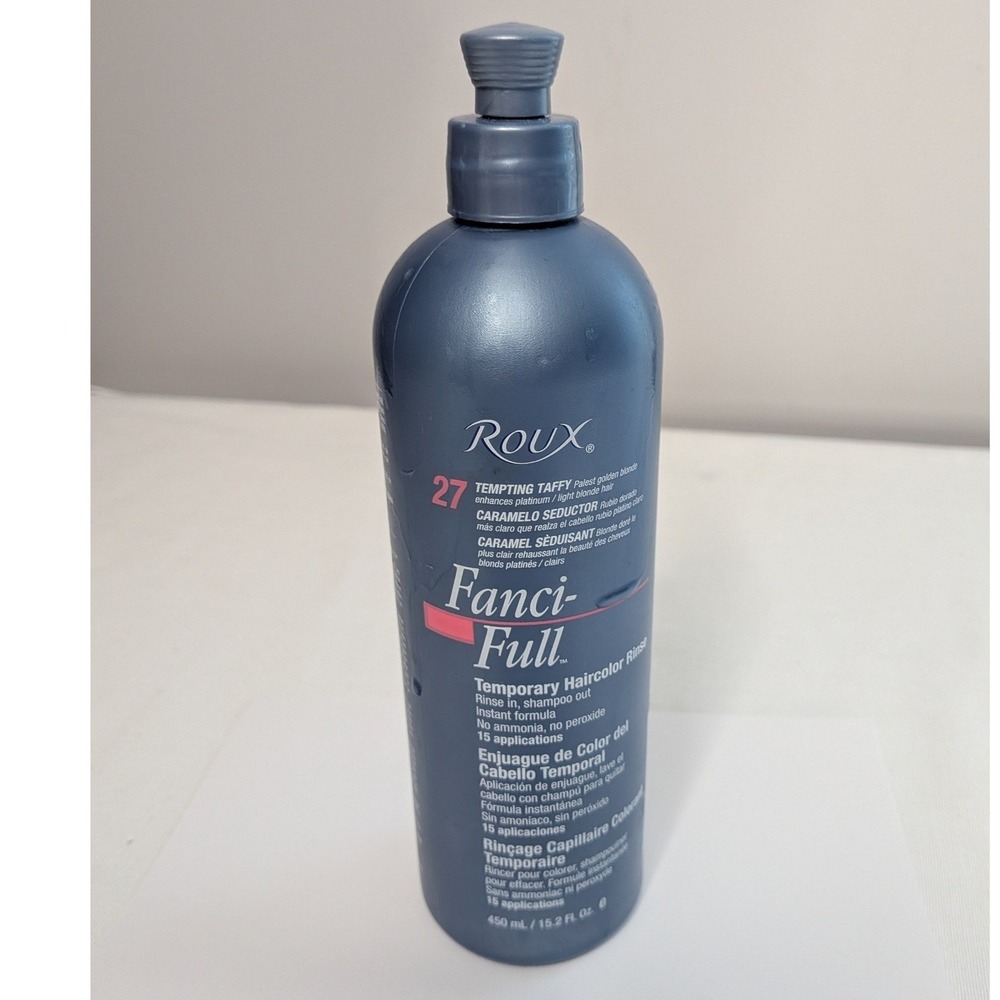 Roux Fanci-Full Temporary Haircolor Rinse # 27 Tempting Taffy 15.2 Oz. 1 Bottle